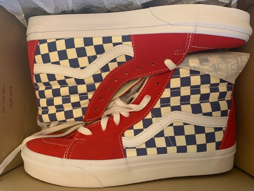 vans sk8 hi bmx checkerboard