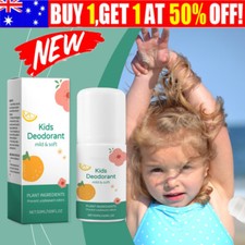 Natural Deodorant For Kids & Teens Kids Whole Body 50ml Deodorant NEW