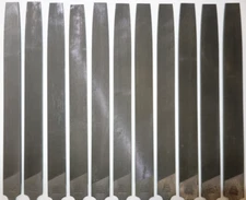 11 x Vintage WM Wood Miller Mill Smooth Hand File 8" Files