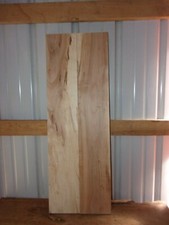 2 PC HARD SPALTED MAPLE LUMBER WOOD KILN DRIED BOARD 36 7/16"X 6 1/4" X 1" 212H