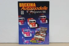 CB2 BREKINA CAR MODEL CATALOG PROGRAM 86