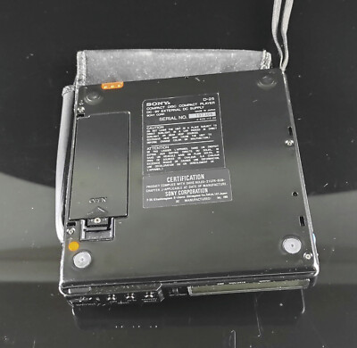【訳あり良品】SONY Discman D-40 AC-940付き Sony Discman D-25 D-250 CD Player with Soft Case BP-2EX and AC-940