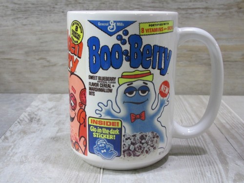 1980's Monster Cereal 15oz coffee mugs count chocula, Frankenberry, Boo berry - Picture 3 of 3