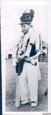 1953 Southampton Great Britain David Lucas Cricket Coaching Wirephoto 4X8