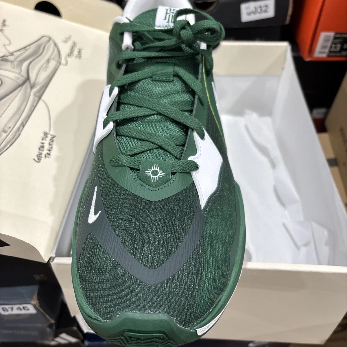 Nike Kyrie 3 TB Low Gorge Green for Sale | Authenticity  display picture 2