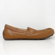 Sperry Mens Hampden Venetian STS10724 Brown Leather Slip On Loafers Shoes Size 8