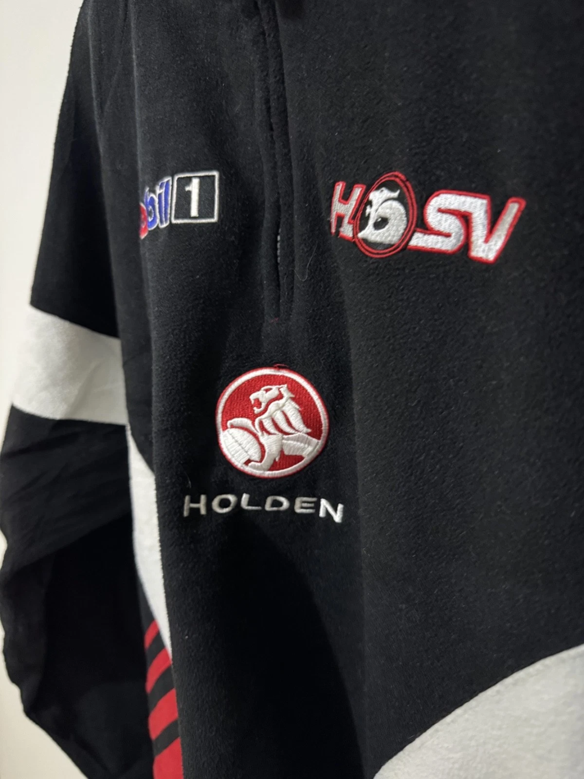 VTG 2004 Holden Racing Team Fleece Mens Large Mobil 1 HSV V8 Supercars Jacket - product detail image 8