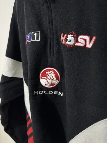 VTG 2004 Holden Racing Team Fleece Mens Large Mobil 1 HSV V8 Supercars Jacket image 8