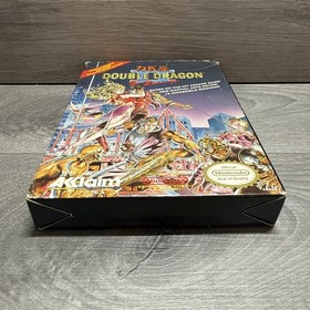 Double Dragon II 2 The Revenge Nintendo NES CIB Box Manuale Testato Autentico