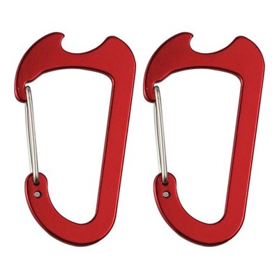 Aluminium Karabiner leichtes Design Outdoor Aktivitäten perfekt zum Angeln
