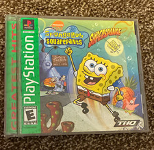 SpongeBob SquarePants: SuperSponge Sony PlayStation 1 Greatest Hits E 2001