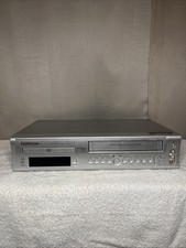 Sylvania DVD VCR VHS Player Combo 4-Head Hi-Fi SSD-800 For Parts Or Repair