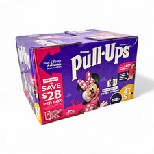 Huggies Pull-Ups Minnie Mouse Training Pants for Girls Size 4T-5T - 102 Count
