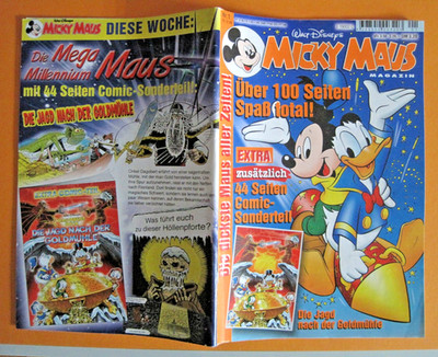 Micky Maus 29.12.99 |  Nr. 1  | Ehapa | Z 1- | mit 44 Extra Seiten