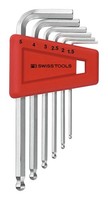 Pb Swiss Tools Winkelschraubendreher-Satz Im Kunststoffhalter 6-Teilig 1,5-5...