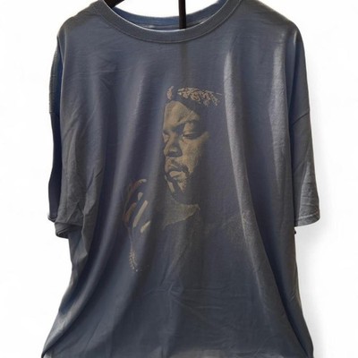 Ice Cube Graphic T-Shirt Mens 3X Light Blue Short Sleeve Hip Hop Rap Tee Unisex