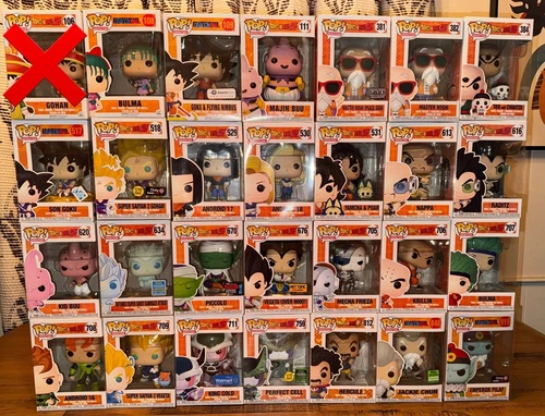 Lote Funko Pop Dragonball/DragonBallZ
