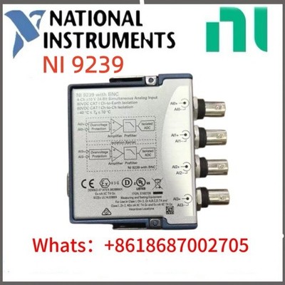 NEW NI 9239 BNC 4-channel C-series voltage input module 780181-01 New in box US