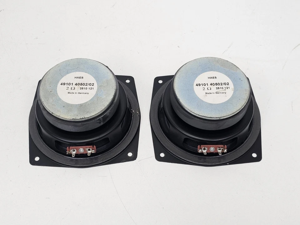 1997-2001 Porsche 911 Boxster porta alto-falante direita esquerda par HAES 99664501101 FABRICANTE DE EQUIPAMENTO ORIGINAL - Imagem 4 de 4