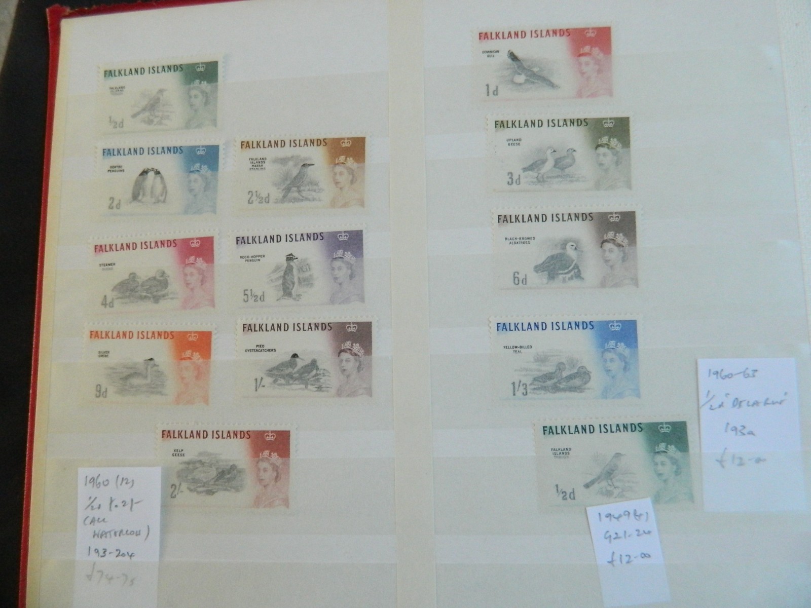 BR. COMMONWEALTH SOUTH ATLANTIC ISLANDS GEORGE V-QEII STAMPS COLLECTION
