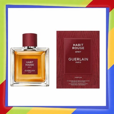 Guerlain - Habit Rouge - Spirit - Parfum - 3.4oz - NIB