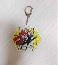 Black Butler acrylic keychain Grell & Ronald