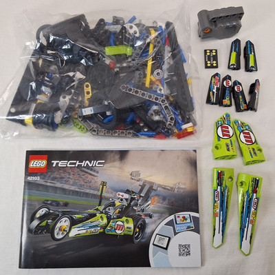 Lego Technic 42103 Dragster 2-in-1 komplett mit Anleitung OBA