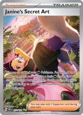 Janine's Secret Art Holo Special Illustration Rare SV: Prismatic Evolutions 173/ on eBay