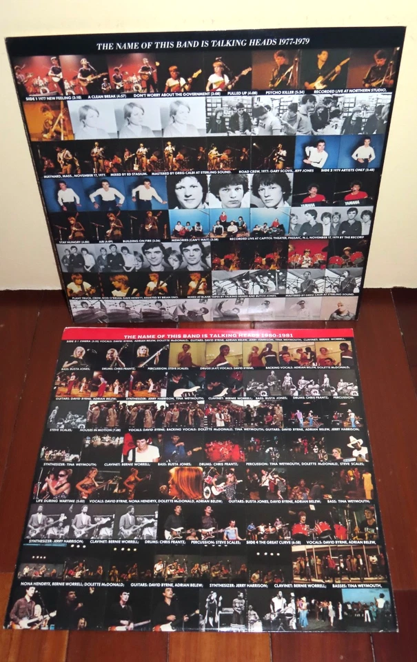 THE NAME OF THE BAND IS TALKING HEADS 2 Lp (1982)  1st Press Sire  NM - Image 3 of 4