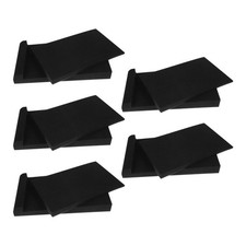 5 Pcs Speaker Isolation Pads Studio Monitor Desk Audio Soundproof