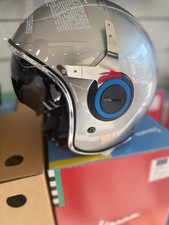 606954m03ve-helmet Vespa Silverblue Size M Double Visor 606954m03ve-helmet Vespa Silverblue Size M Double Visor