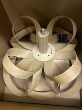 Tom Raffield | designer Skipper pendant oak | ceiling lamp