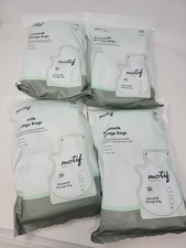 Motif Medical Breast Milk Storage Bags 8oz 400 Count Total NEW Sealed