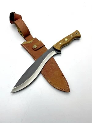 Handgemachtes Kukri Messer Personalisiert mit Lederscheide (Wh015) - Bild 1 von 4
