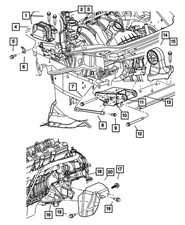 Hex Head Screw And Washer Timing Belt Cover T...