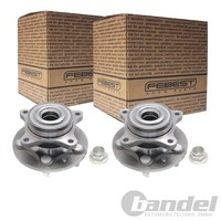 2X Febest Radnabe Links+Rechts Vorne Passend FüR Land Rover Discovery Range