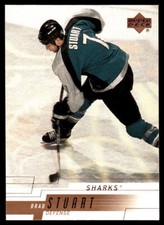 2000-01 Upper Deck #147 Brad Stuart San Jose Sharks Hockey Card
