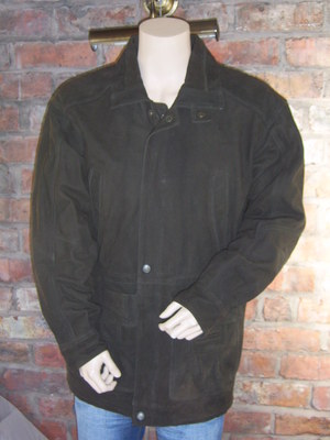 Eventi schwere Wildlederjacke Mantel hellbraun oder dunkelbraun XS bis 4XL Ret 497,99 £