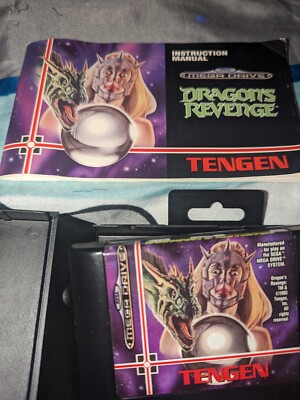 Dragon's Revenge SEGA Megadrive - Complet PAL - Excellent état - Jeu Pinball