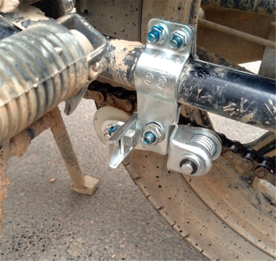 Tensor de cadena ajustador de picadora universal de acero para tubo circular Foto 2 de 4