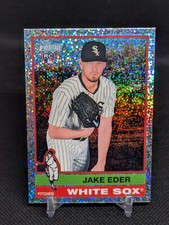2025 Topps Heritage - Jake Eder RC Silver Sparkle Chicago White Sox #95