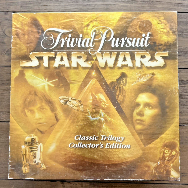 Star Wars Trivial Pursuit 1997 Classic Trilogy Collector's Edition Unplayed