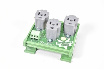 Automation Direct 9000-00326, FA-REC3, Dreifachsteckdose NEMA-5 125 VAC 15 A