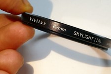 Vivitar 62mm Lens Filter  Skylight 1A