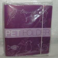 GENUINE Pet Folder Keeps Your Pets Topics Organised. Free Fast Post!!