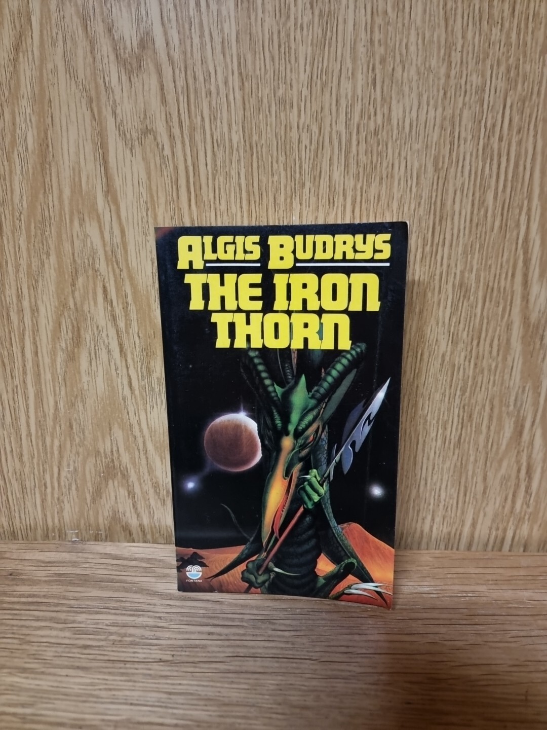 Algis Budrys - The Iron Thorn - UK paperback, Fontana Books, 1980 (D4)