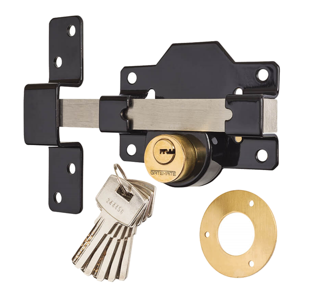 Gatemate 1490186 50mm Gate Door Lock Black for sale online eBay