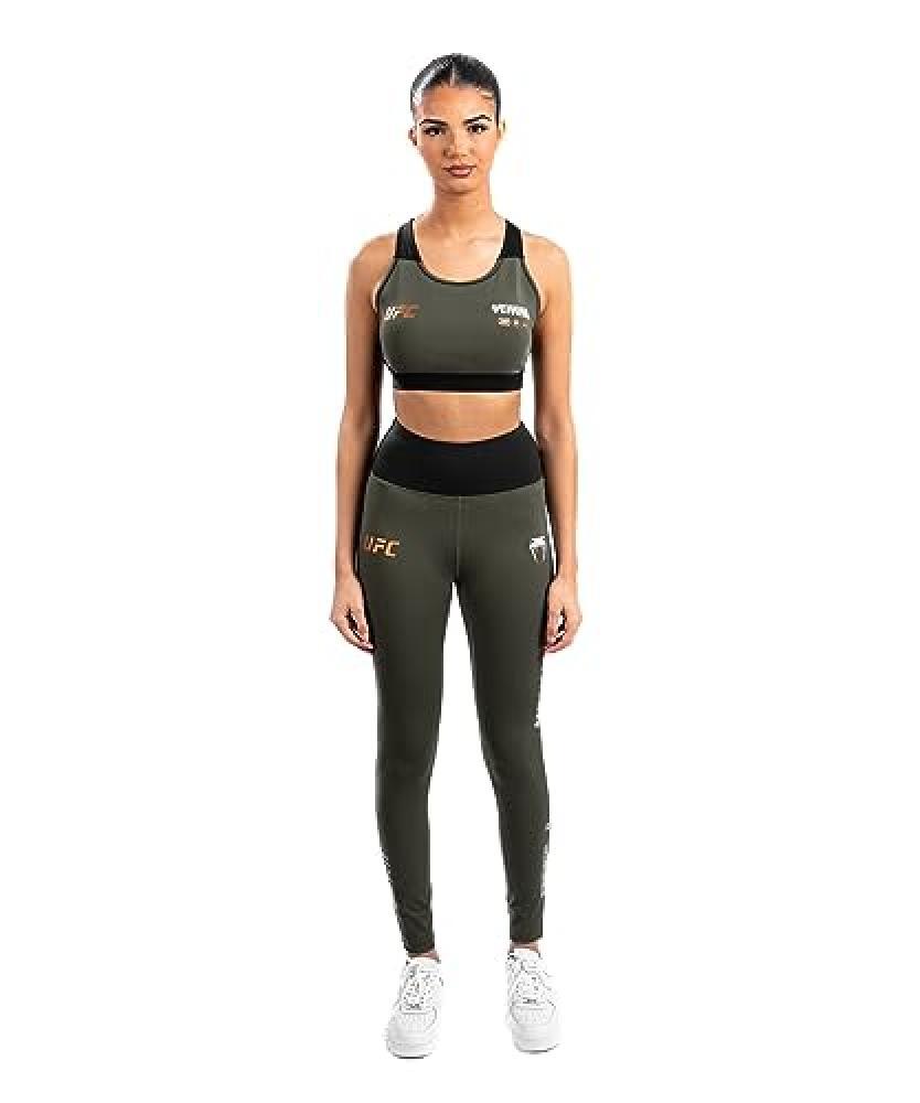 (TG. M) Venum UFC Adrenaline Women's Fight Week Performance Pantacollant - Khaki