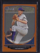 2013 BOWMAN DRAFT ORANGE PAPER PARALLEL CASEY MEISNER #BDPP39 METS /250