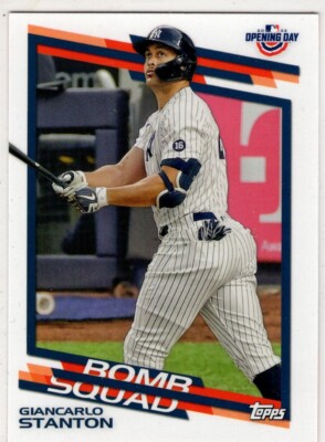 2022 Topps Baseball Giancarlo Stanton No. BS-10 New York Yankees